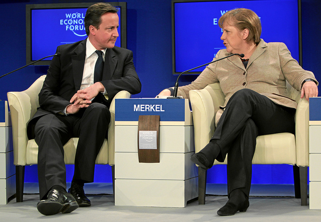 Revitalizing Global Trade: Cameron, Merkel