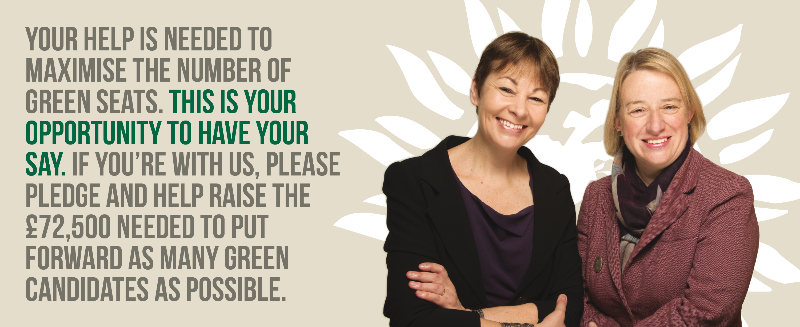 The Green Party's new crowdfunding campaign