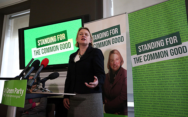 Green Party Launch Their Election Campaign