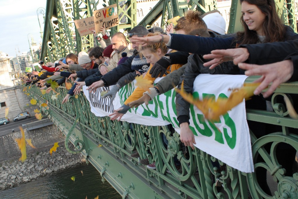 Budapest climate march