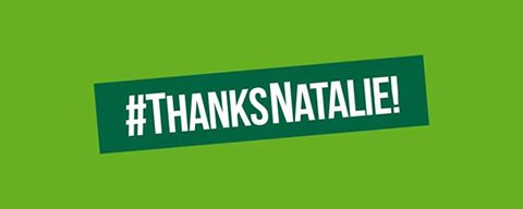 #ThanksNatalie! | Image made by Green Party Memes