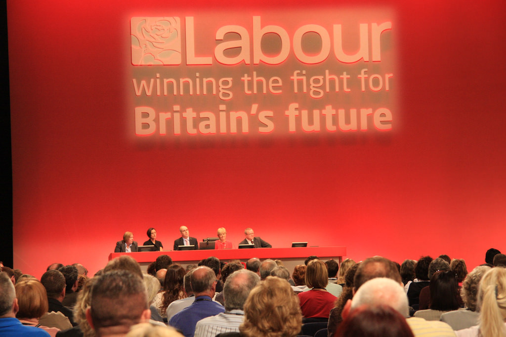 Labour Party conference in 2008: a Blairite Labour party winning another UK election is as undesirable as it is likely. Image: Adrian Scottow, Flickr.
