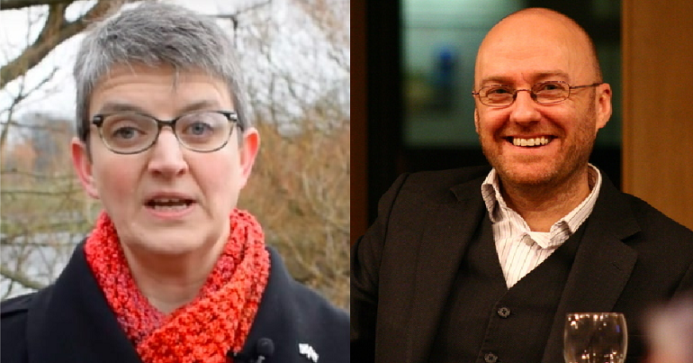 Patrick Harvie and Maggie Chapman - Scottish Greens co-leader