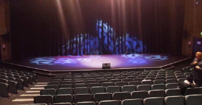 A theatre stage