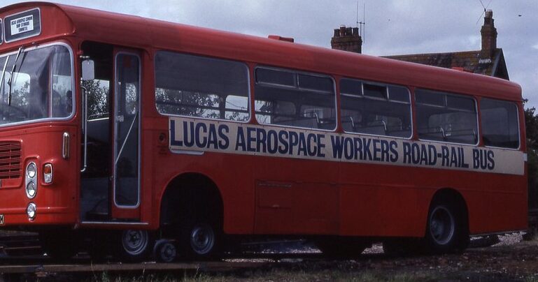 Lucas aerospace specialist road-rail bus