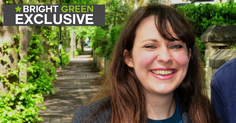 Green Party deputy leader Amelia Womack