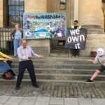 Protests in dozens of towns and cities over private involvement in NHS