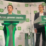 Green Party co-leaders use conference speech to blast profiteering of privatisation